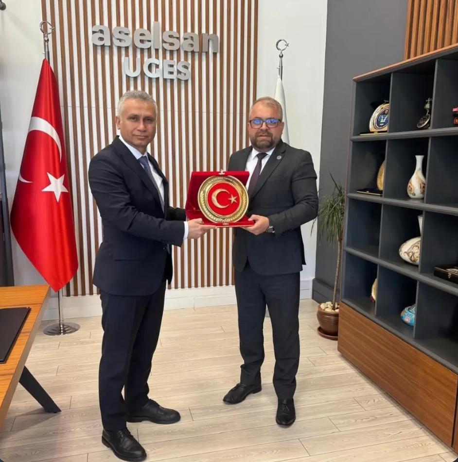 TİYSAT’tan ASELSAN Genel Müdür Yardımcısı ve UGES Sektör Başkanı Sayın Alaattin DÖKMEN’e ziyaret!