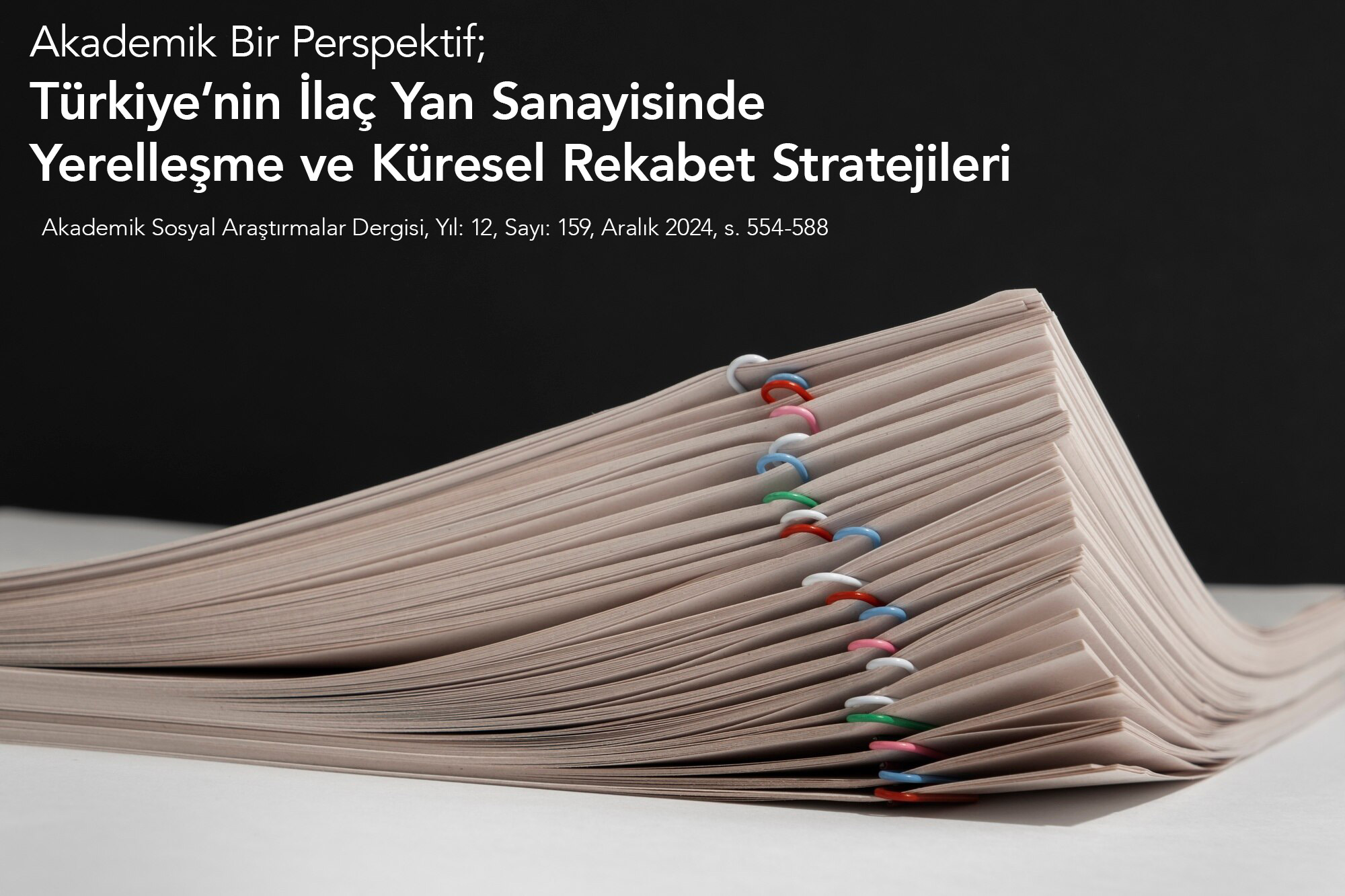 TİYSAT’tan Türkiye’de İlaç Yan Sanayi İçin Yeni Bir Akademik Yol Haritası