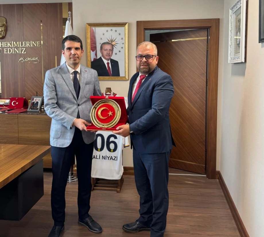 TİYSAT’tan Ankara İl Sağlık Müdürümüz Uzm. Dr. Ali Niyazi Kurtcebe’ye ziyaret!