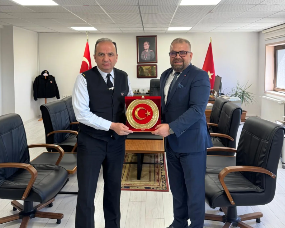 TİYSAT’tan Jandarma Genel Komutanlığı Kriminal Daire Başkanı Sayın Tuğgeneral Sinan ŞEN’e ziyaret