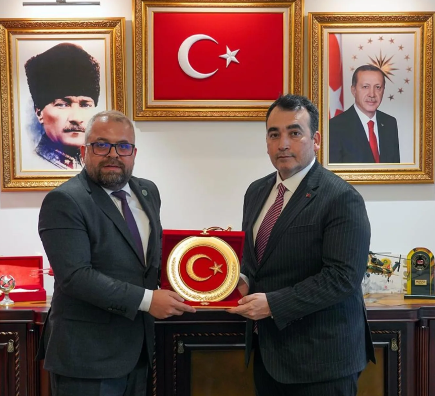 TİYSAT’tan USHAŞ Genel Müdürü Sayın Av. Serdar Şenol’a ziyaret